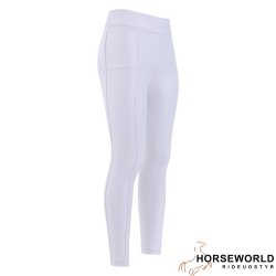 Imperial Riding Basic Tights Kids Full Grip - Hvid