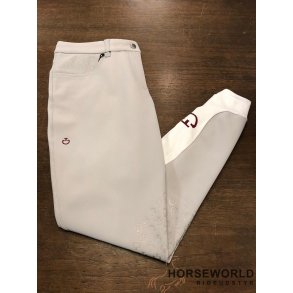 CT Micro Perforated CT Ridebukser Kngrip - Lysegr