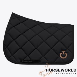 CT Diamond Quilted Spring Underlag - Sort/Toffee Brown