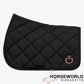 CT Diamond Quilted Spring Underlag - Sort/Toffee Brown