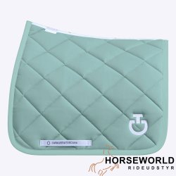 CT Diamond Quilted Dressur Underlag - Light Teal Green