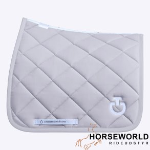 CT Diamond Quilted Dressur Underlag - Light Grey