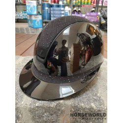 Samshield 2.0 Miss Shield Ridehjelm Glossy Aztec  - Sort/Sort/Matt Black