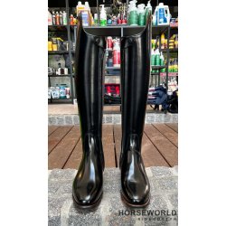 DeNiro Bellini Ridestvler Brushed Lder - Sort