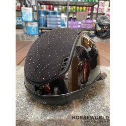 Samshield 2.0 Miss Shield Ridehjelm Glossy Aztec  - Sort/Sort/Matt Black