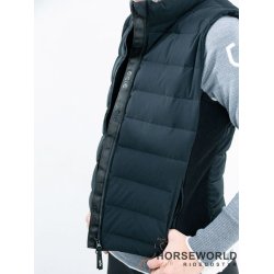 Ecte Dun Vest - Sort