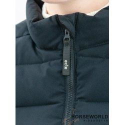 Ecte Dun Vest - Sort