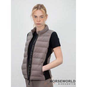 Ecte Dun Vest - Taupe
