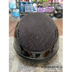 Samshield 2.0 Miss Shield Ridehjelm Glossy Aztec  - Sort/Sort/Matt Black