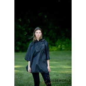 Equipage Lala Regn Poncho - Sort 