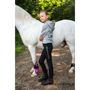 Equipage Maggie  Full Grip Tights Junior - Sort