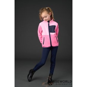 Equipage Minna Zip Fleecejakke - Phlox Pink