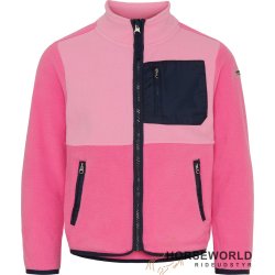 Equipage Minna Zip Fleecejakke - Phlox Pink