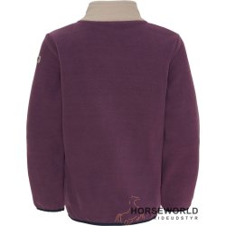 Equipage Minna Zip Fleecejakke - Montana Grape 