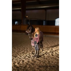 Equipage Minna Zip Fleecejakke - Montana Grape 