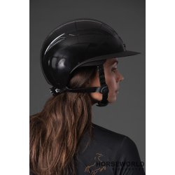 Equipage Mips Guardian Ridehjelm - Glossy Sort/Sort Glimmer