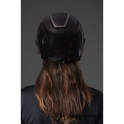 Equipage Mips Guardian Ridehjelm - Glossy Sort/Sort Glimmer