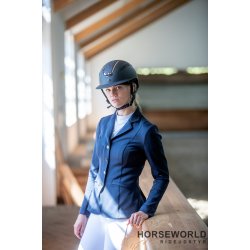 Equipage Tessa SS Crystal Showshirt - Hvid/Slv