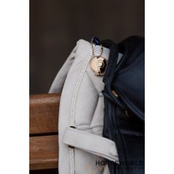 Eskadron Platinum Metallic Faux Leather Underlag - Tan Taupe