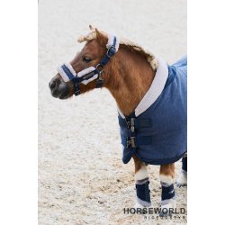 Eskadron Platinum Mesh Faux Fur Gamacher - Atlantic Blue