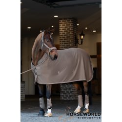 Eskadron Platinum Gamacher m. Faux Leather - Smoky Taupe