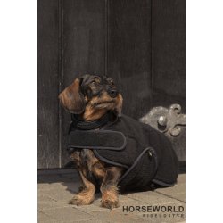 Eskadron Platinum Hundehalsbnd &amp; Snor Faux Leather Plait - Sort