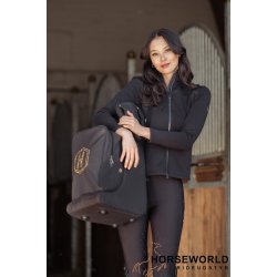 Eskadron Heritage Faux Leather Stvler &amp; Ridehjelm Taske - Black Truffle 