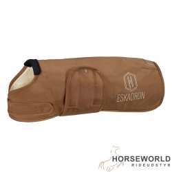 Eskadron Heritage Hundedkken m. Teddyfleece - Almond