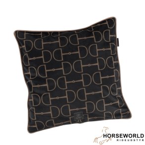 Eskadron Velvet Platinum Pude - Black/ Smoky Taupe 