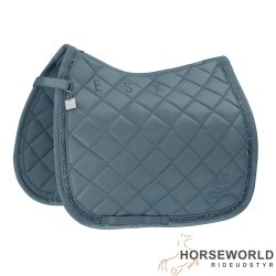 Eskadron Classic Sports Glossy Jewel Underlag - Steel Blue