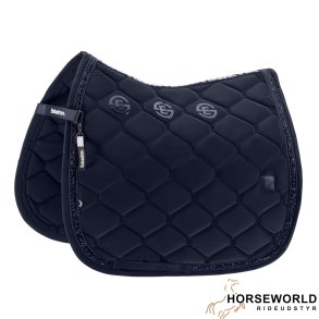 Eskadron Dynamic Silk Jewel Dressur Underlag - Navy 