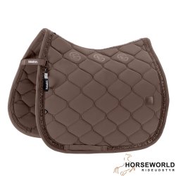 Eskadron Dynamic Silk Jewel Dressur Underlag - Powertaupe