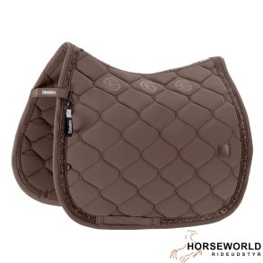 Eskadron Dynamic Silk Jewel Dressur Underlag - Powertaupe