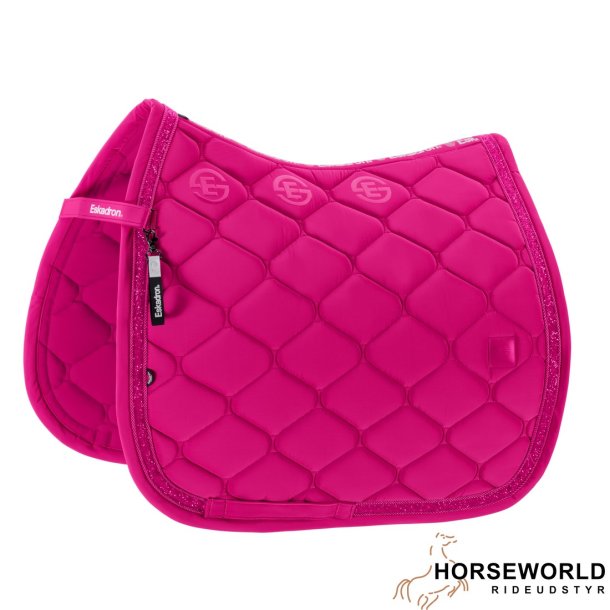 Eskadron Dynamic Silk Jewel Dressur Underlag - Lipstick
