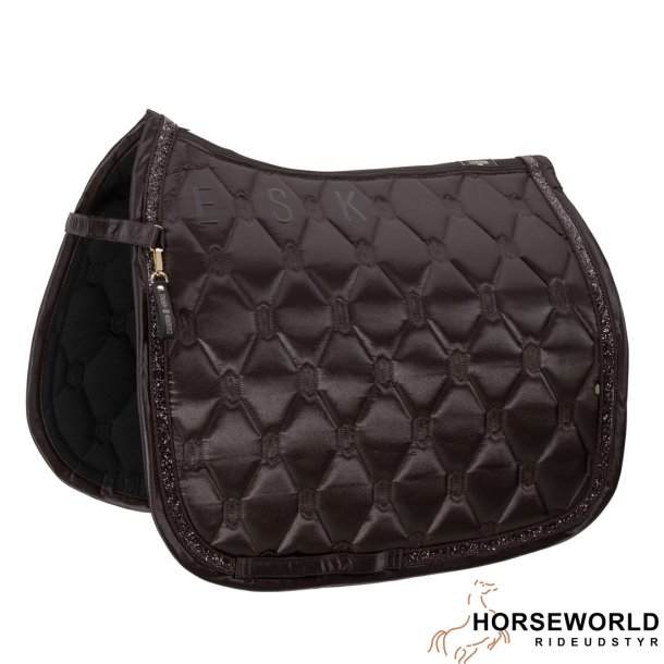 Eskadron Heritage Satin Jewel Underlag - Black Truffle