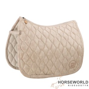 Eskadron Platinum Metallic Faux Leather Underlag - Tan Taupe