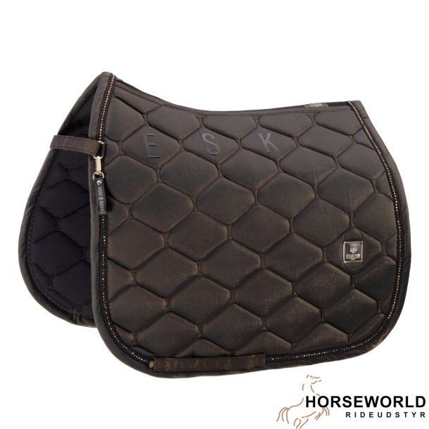 Eskadron Heritage Glam Crystal Underlag - Black Truffle