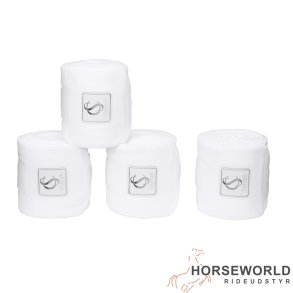 Eskadron Classic Sports Fleecebandager - Hvid 