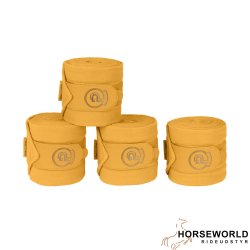 Eskadron Platinum Fleece Bandager - Golden Yellow