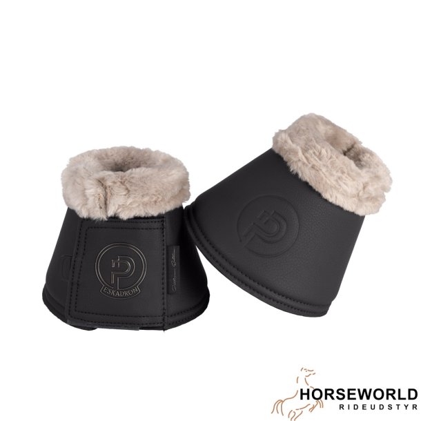 Eskadron Platinum Faux Fur Leather Klokker - Sort