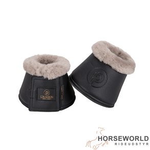 Eskadron Platinum Faux Leather Klokker - Sort