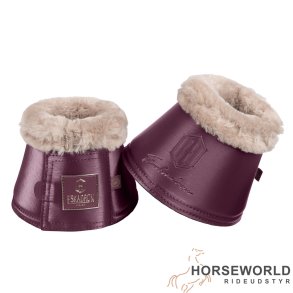 Eskadron Heritage Softslate Klokker m. Faux Fur - Cassis