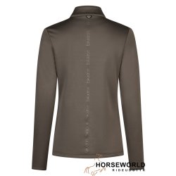 Eskadron Dynamic Half Zip Shirt - Powdertaupe