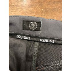 Equiline Pantalone Brne Ridebukser Full Grip - Gr