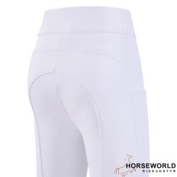 Imperial Riding Basic Tights Kids Full Grip - Hvid