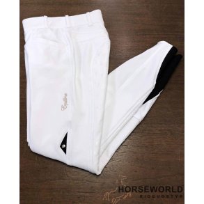 Women's Ridebukser Full Grip Bianco - Hvid