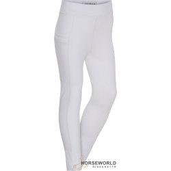 Equipage Molly Tights Full Grip Junior - Hvid