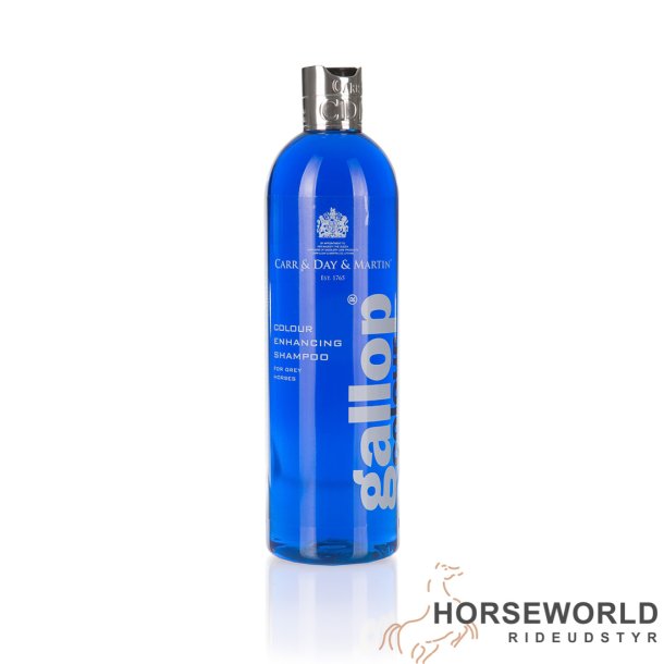 Gallop Colour Shampoo - Grey &amp; White 500 ml.