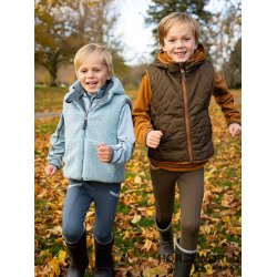 Lemieux Mini Elsie Vest Vendbar m. Plys - Alpine Green