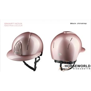 Kep Italia Smart Nova Metal Polish Pink, Polo Visor - Pink/Sort